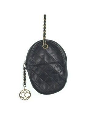 Chanel Shoulder Bag Lambskin Black